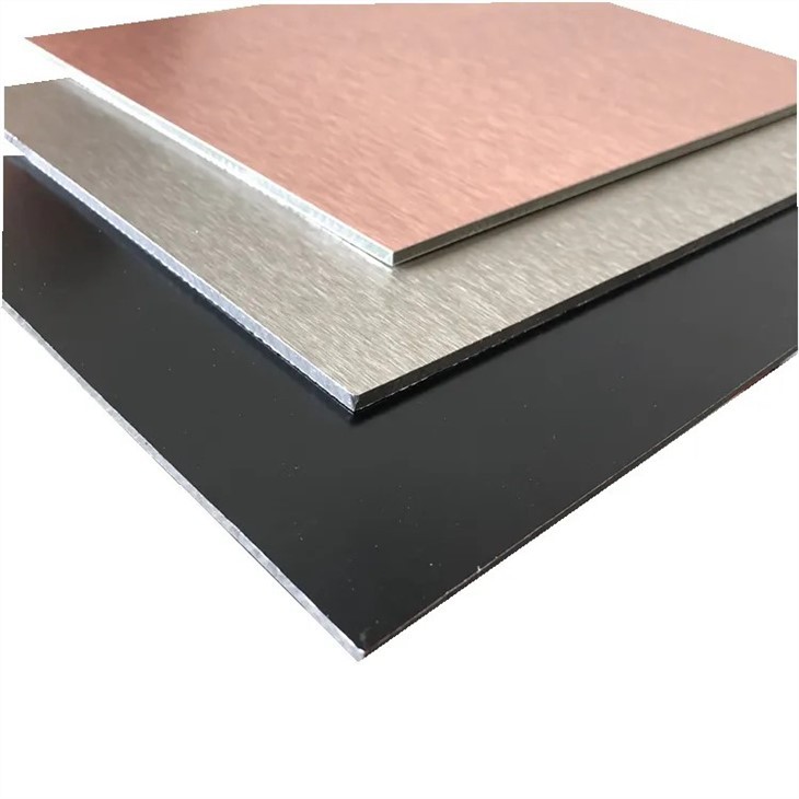 4*8ft Brushed Surface Aluminum Foil Composite Panel Display Signage ACP Sheet